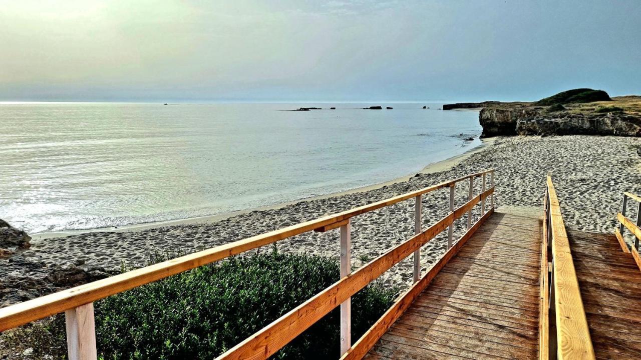 La Terrazza Dei Nonni Apartment Torre Specchia Ruggeri Exterior foto