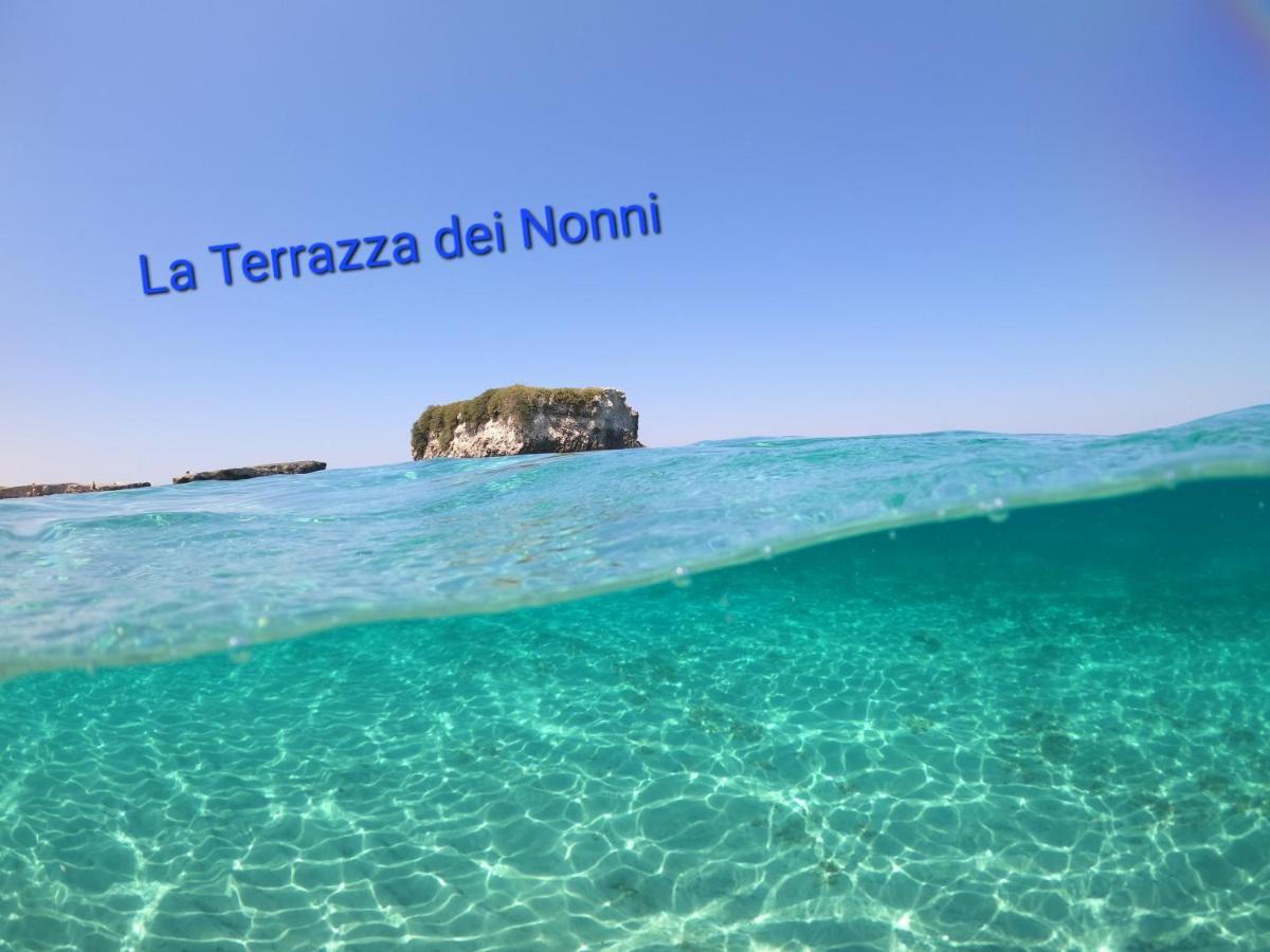 La Terrazza Dei Nonni Apartment Torre Specchia Ruggeri Exterior foto